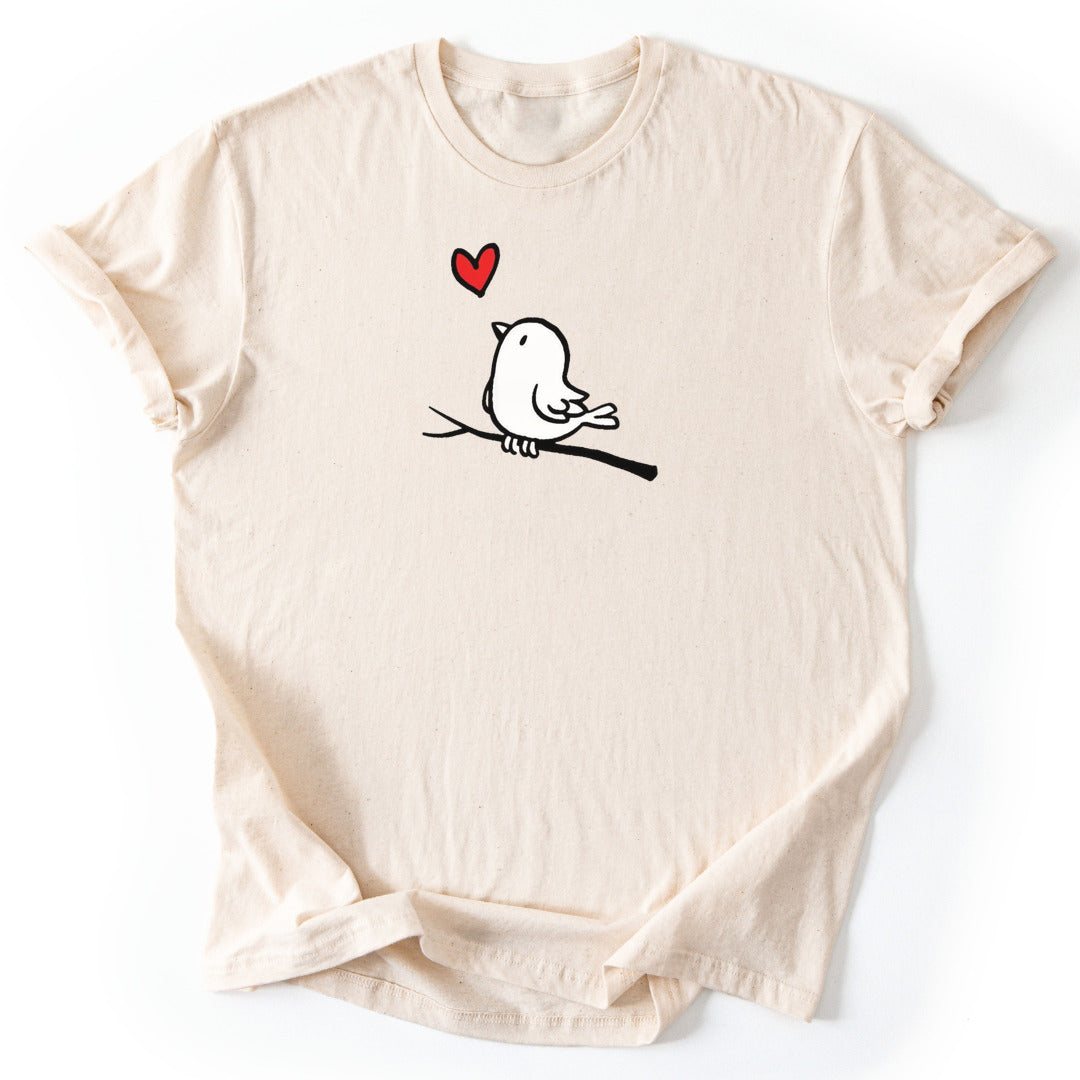 T-Shirt Natural / S Lovebird Perch