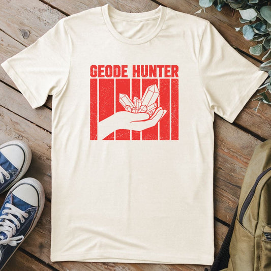 T-Shirt Natural / S Geode Hunter T-Shirt
