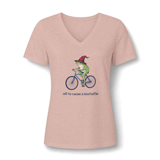 Frog Wizard Kerfuffle V-Neck