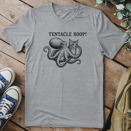 T-Shirt Sport Grey / S Tentacle Boop Funny T-Shirt