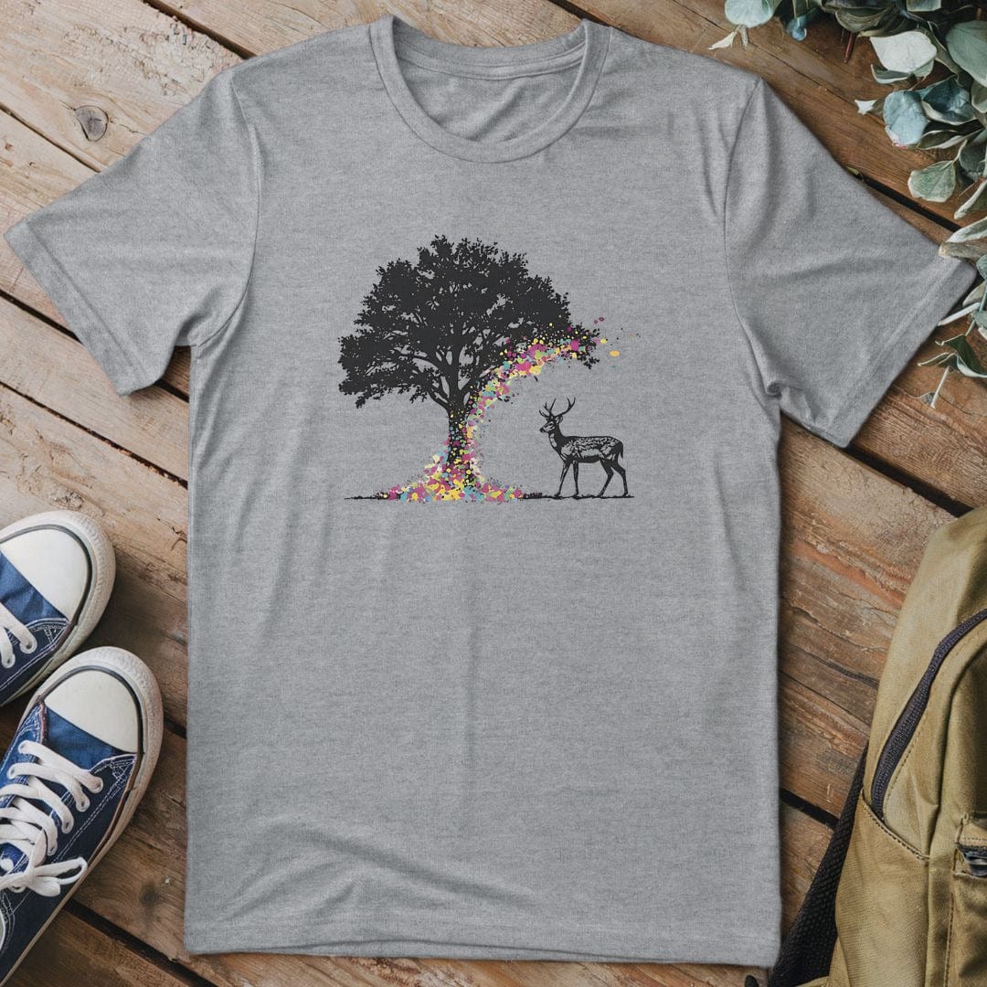 T-Shirt Sport Grey / S Colorful Forest Magic T-Shirt
