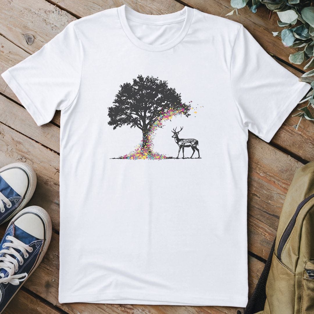 T-Shirt White / S Colorful Forest Magic T-Shirt