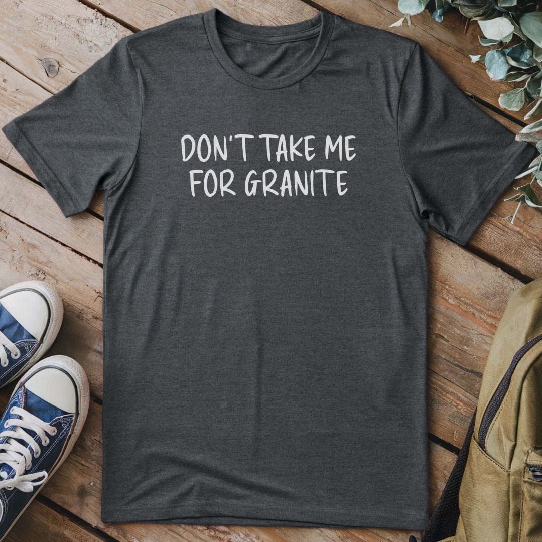 T-Shirt Dark Heather / S Rock Solid Humor T-Shirt
