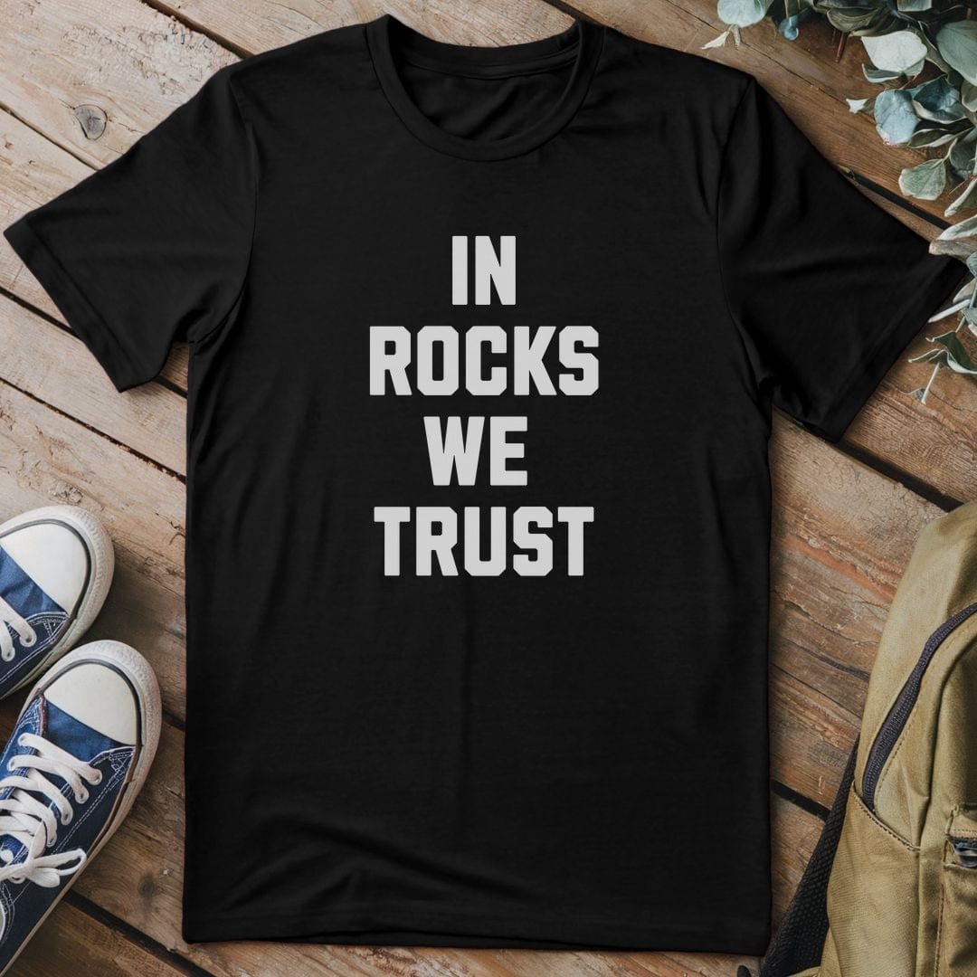 T-Shirt Black / S In Rocks We Trust T-Shirt