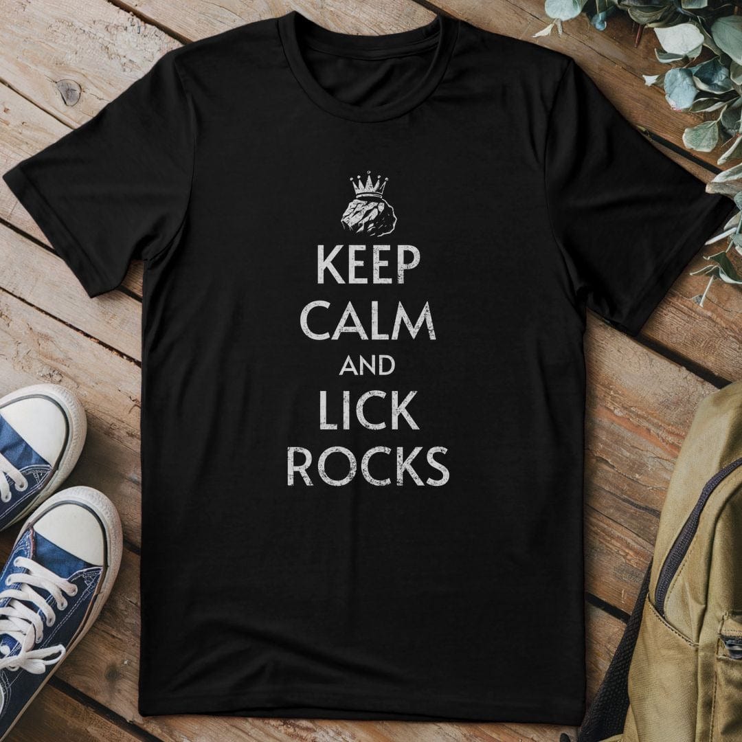 T-Shirt Black / S Keep Calm Rocks T-Shirt
