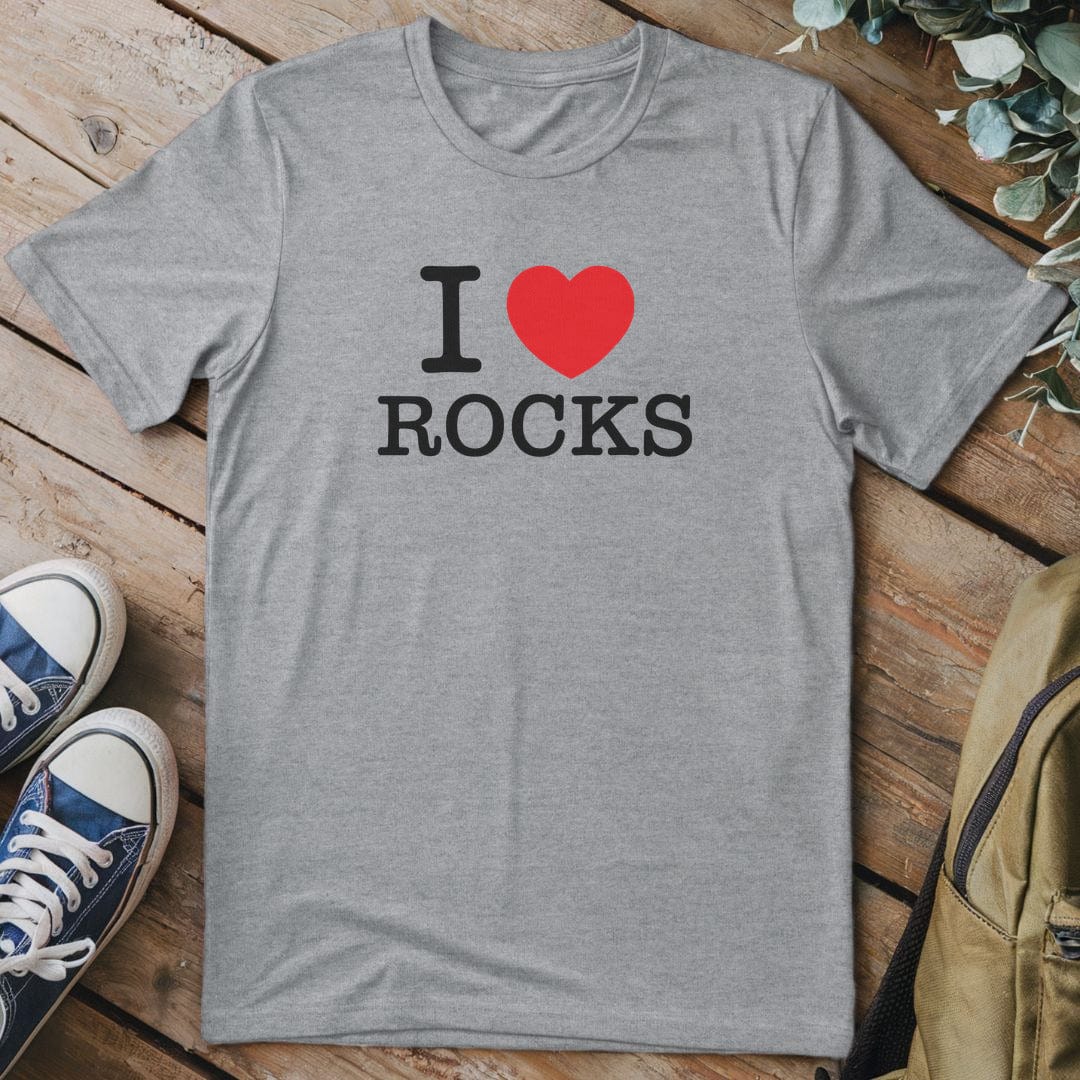 T-Shirt Sport Grey / S Rock Love T-Shirt