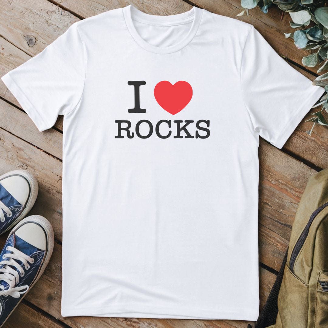 T-Shirt White / S Rock Love T-Shirt