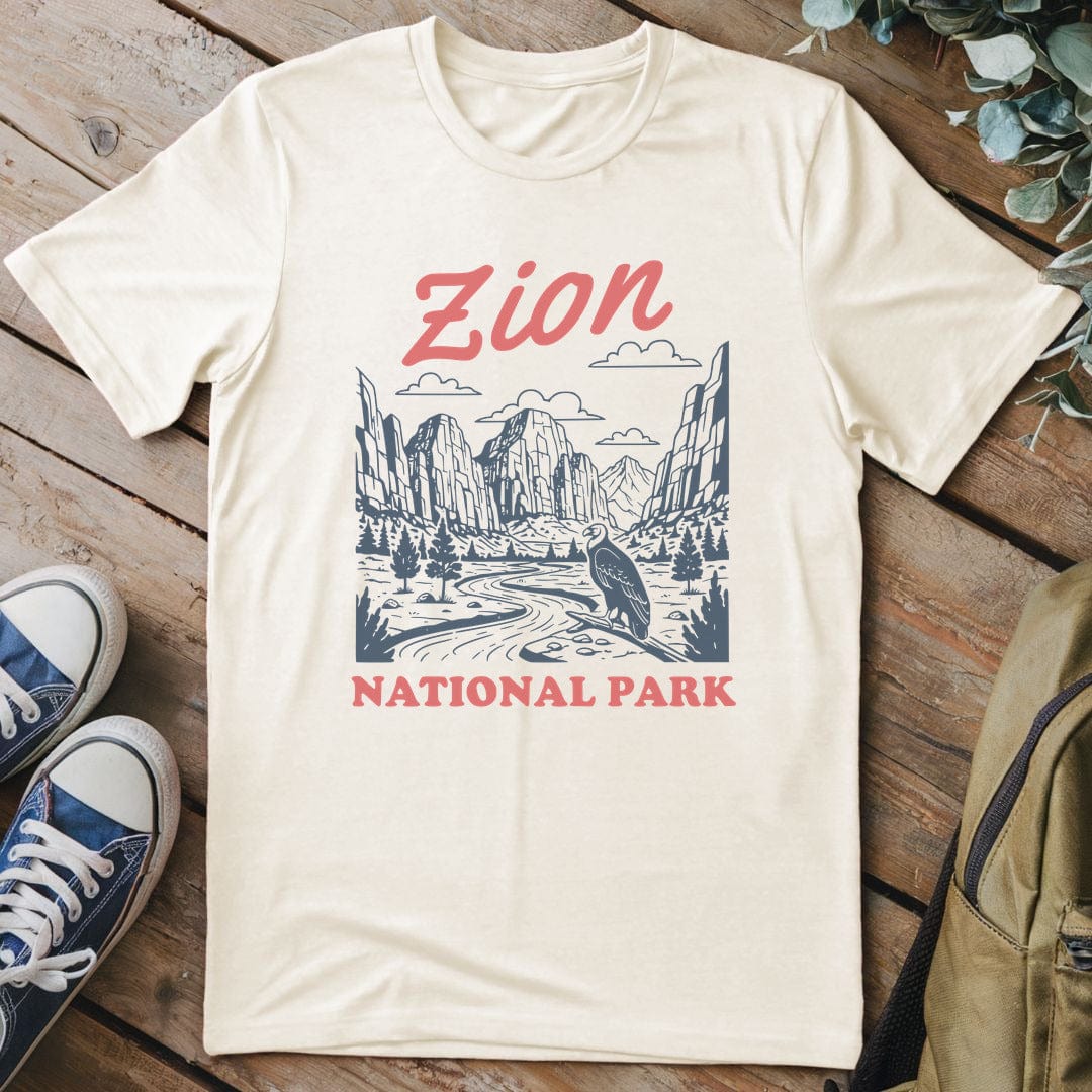 T-Shirt Natural / S Zion Canyon Majesty T-Shirt