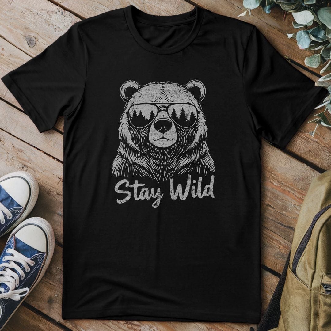 T-Shirt Black / S Cool Bear Vibes T-Shirt