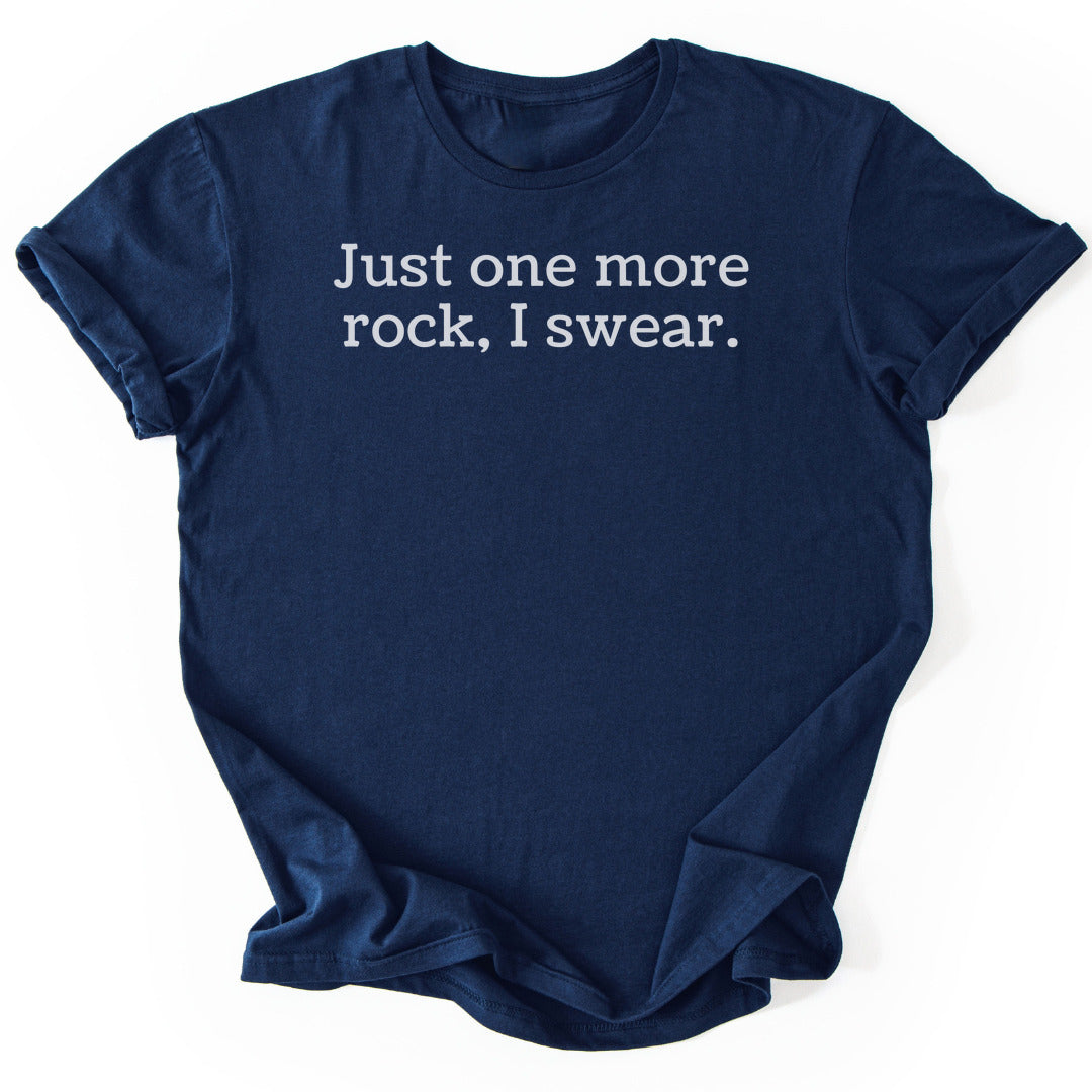 T-Shirt Navy / S Rock Collector's Oath T-Shirt