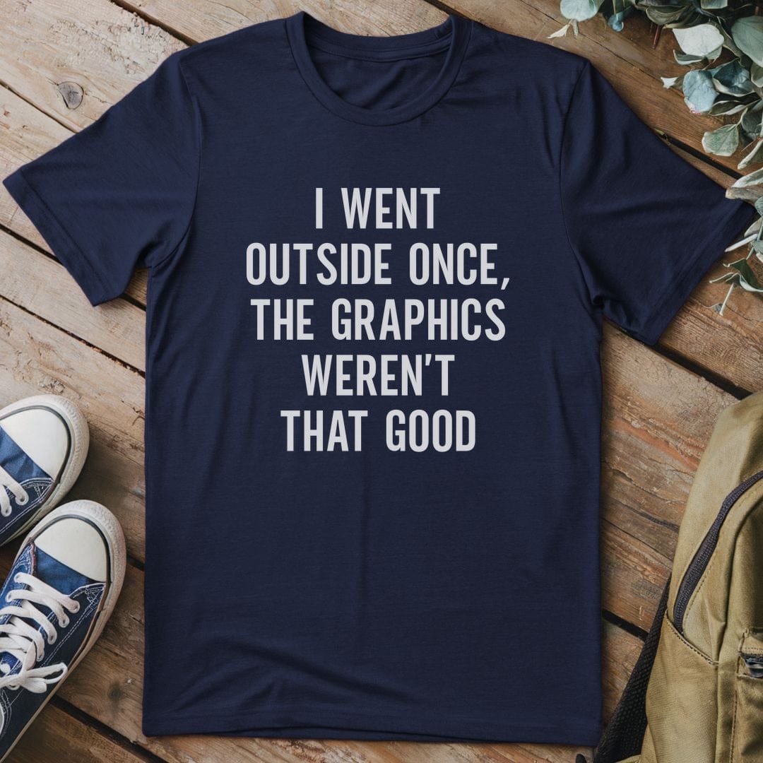 T-Shirt Navy / S Nature's Graphics Critic T-Shirt