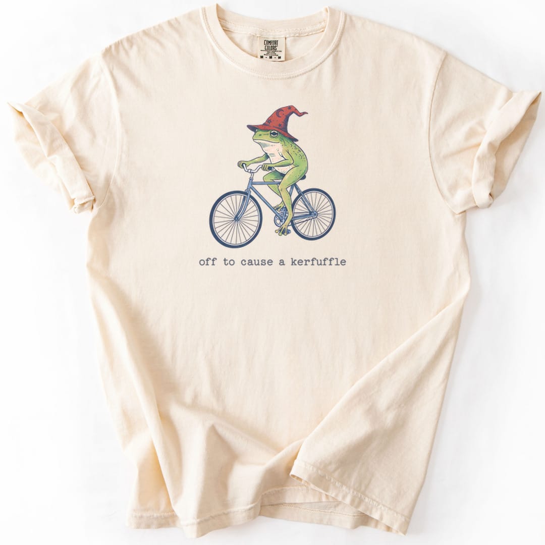 T-Shirt Ivory / S Frog Wizard Kerfuffle Premium