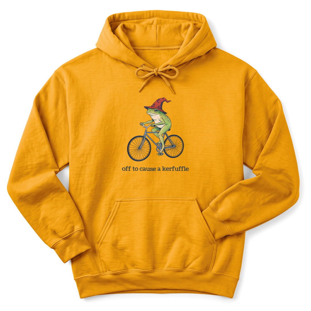 Hoodie Gold / S Frog Wizard Kerfuffle Hoodie