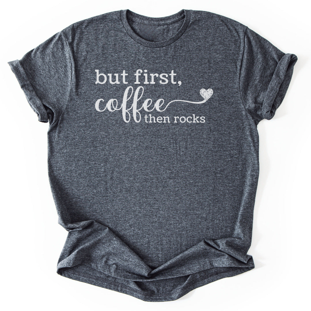 T-Shirt Dark Heather / S Coffee and Geology T-Shirt