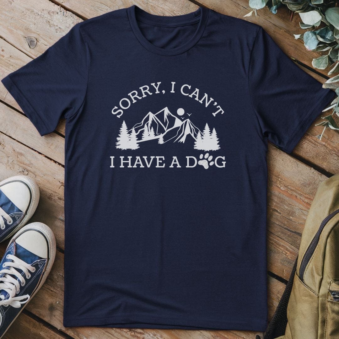 T-Shirt Navy / S Mountains and Paws Adventure T-Shirt