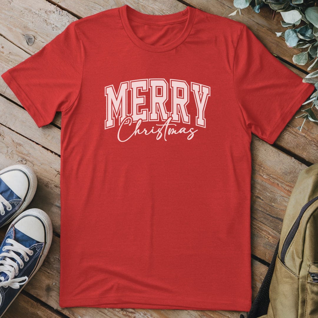 T-Shirt Red / S Merry Vibes Christmas T-Shirt
