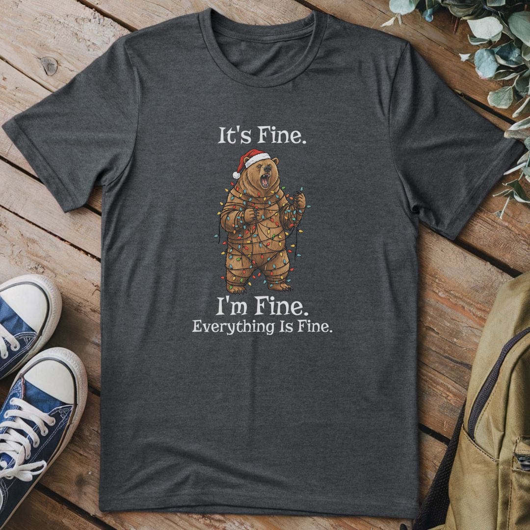 T-Shirt Dark Heather / S Bear Chaos T-Shirt