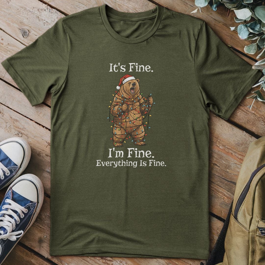 T-Shirt Military Green / S Bear Chaos T-Shirt