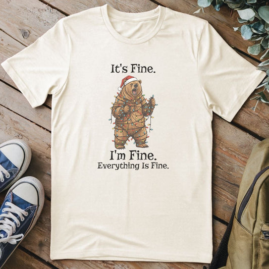 T-Shirt Natural / S Bear Chaos T-Shirt