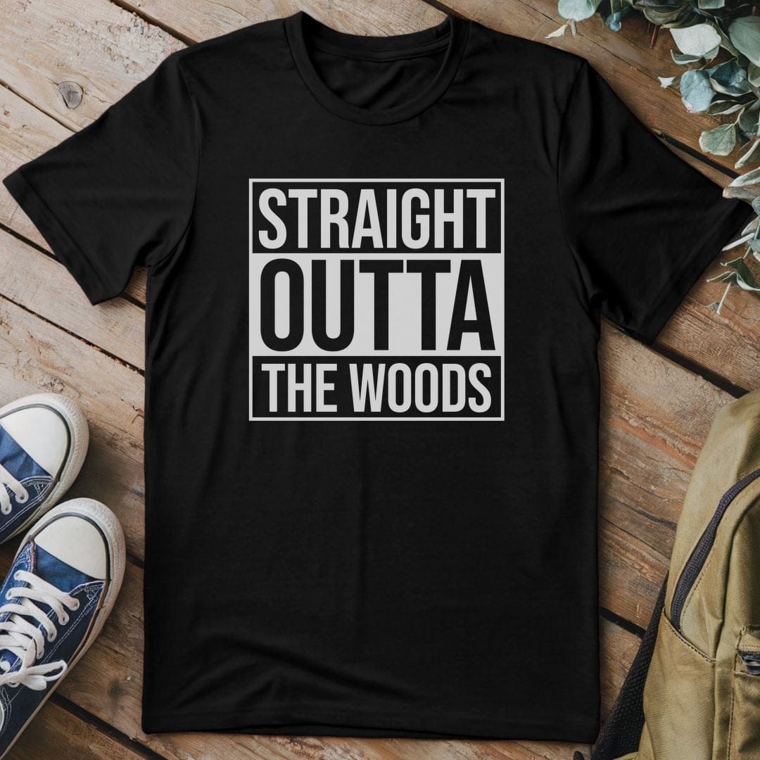 T-Shirt Black / S Straight Outta The Woods T-Shirt