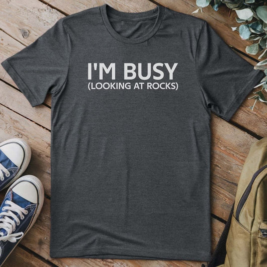 T-Shirt Dark Heather / S Rock Enthusiast Humor T-Shirt