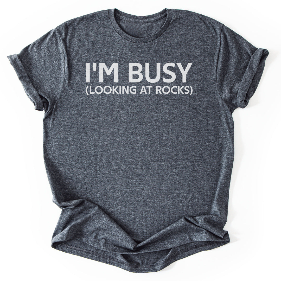T-Shirt Dark Heather / S Rock Enthusiast Humor T-Shirt