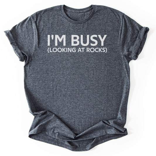 T-Shirt Dark Heather / S Rock Enthusiast Humor T-Shirt