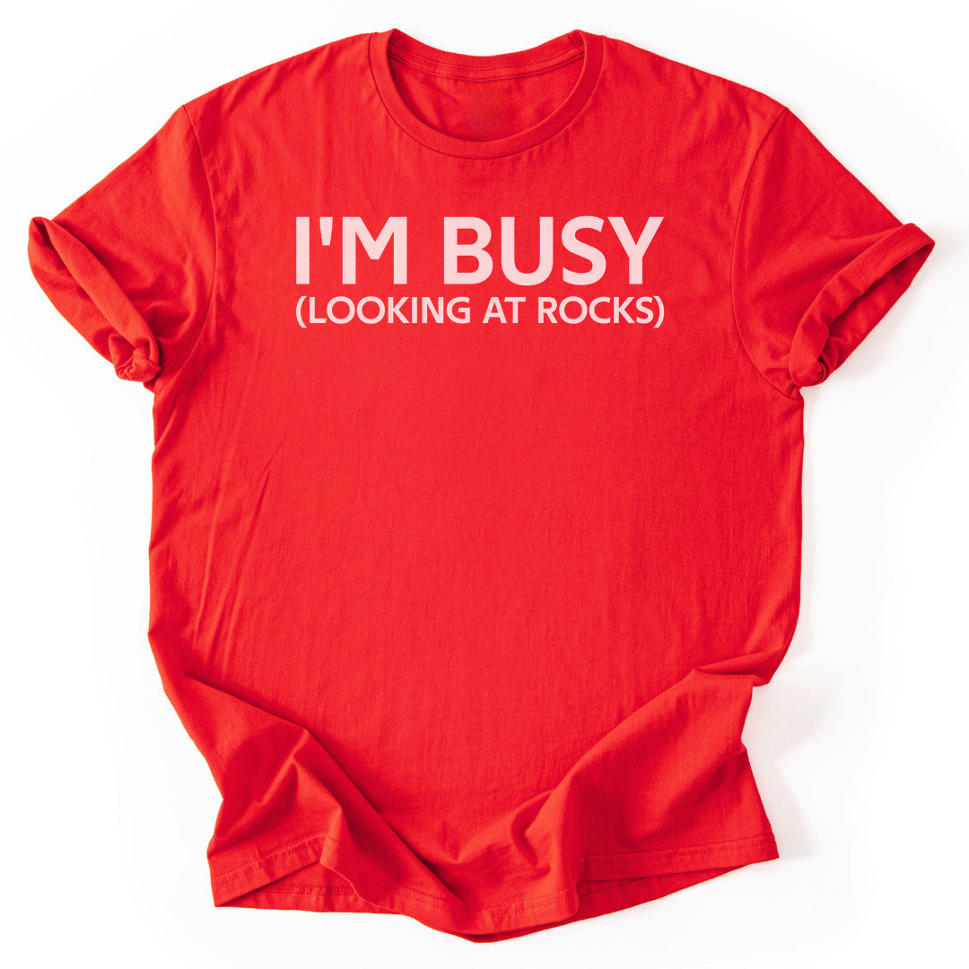 T-Shirt Red / S Rock Enthusiast Humor T-Shirt