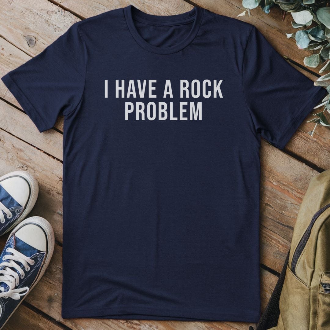 T-Shirt Navy / S Rock Problem T-Shirt