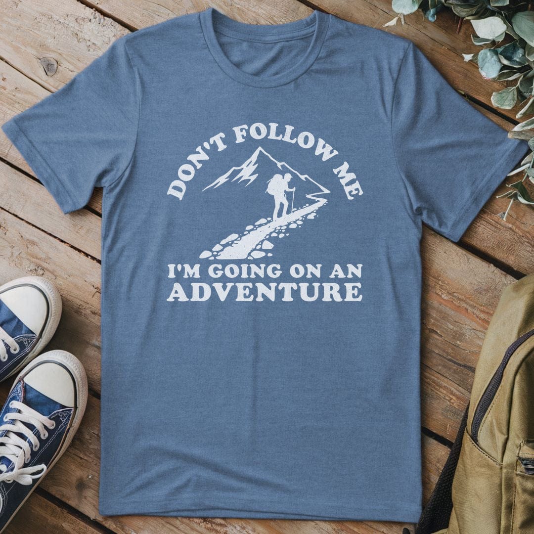T-Shirt Heather Indigo / S Wanderer's  Adventure T-Shirt