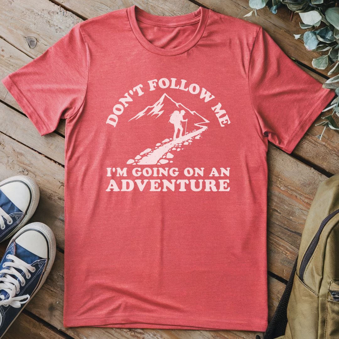 T-Shirt Heather Red / S Wanderer's  Adventure T-Shirt