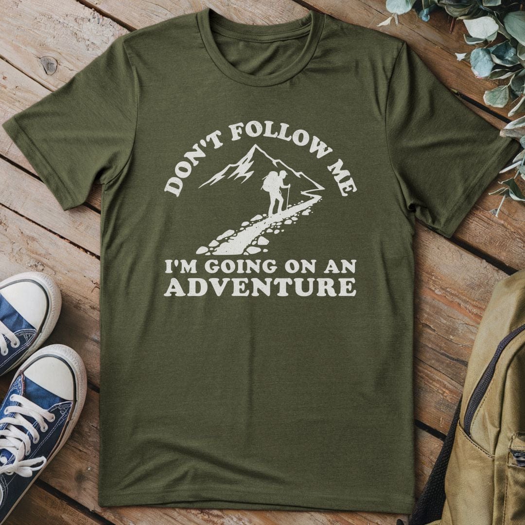 T-Shirt Military Green / S Wanderer's  Adventure T-Shirt