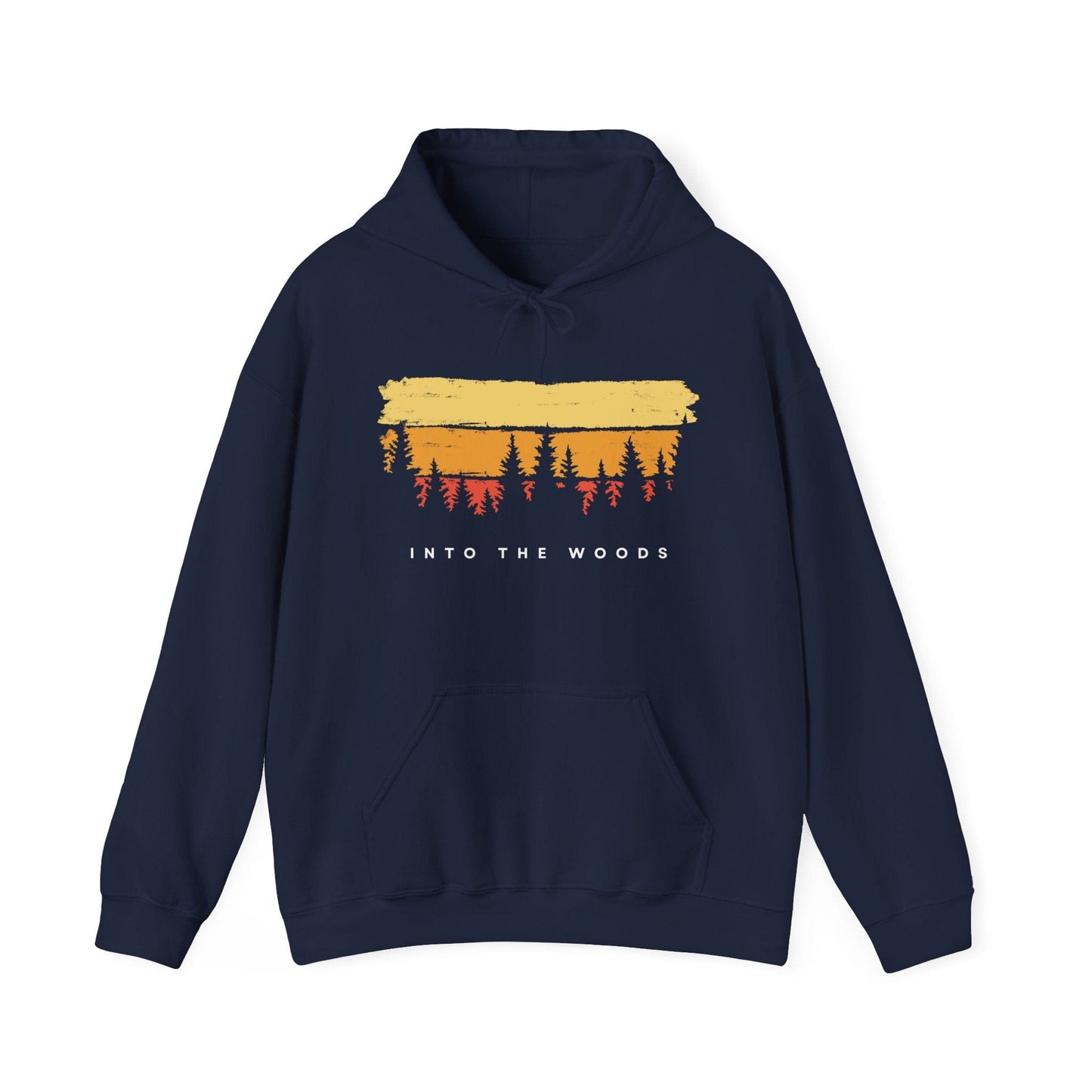 Hoodie Navy / S Into the Woods Sunset Hoodie