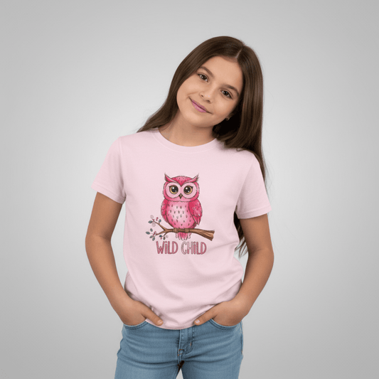 Kids clothes Light Pink / XS Wild Child Kids Tee