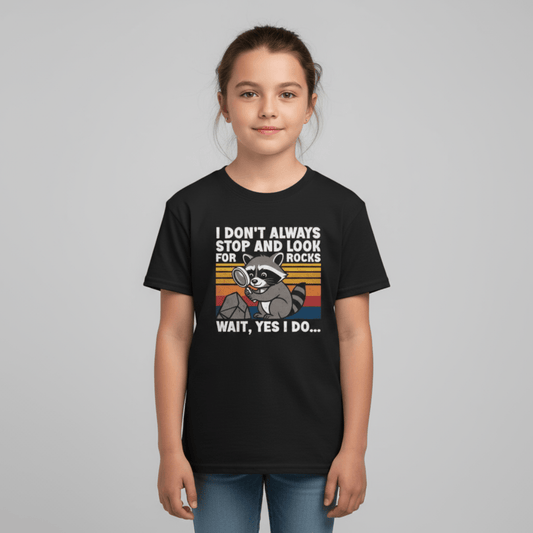 Kids clothes Black / XS I Stop For Rocks Kids Tee